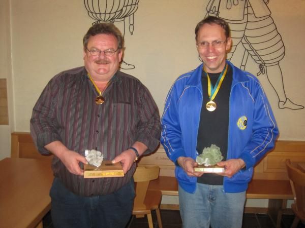 Die beiden Sieger Toni und Georg  Die beiden Sieger Toni und Georg