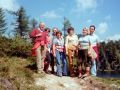 Fam. Lüscher, Werner Hofmann, Alice Meier, rechts Hans Huber