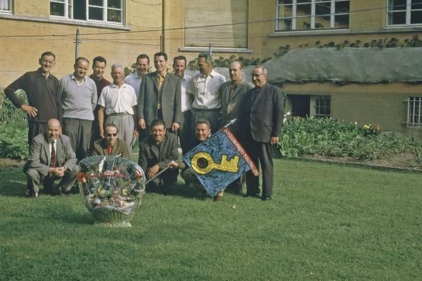 Gebutstag Hugo Merz Senior; im Garten der Signum AG Gebutstag Hugo Merz Senior; im Garten der Signum AG